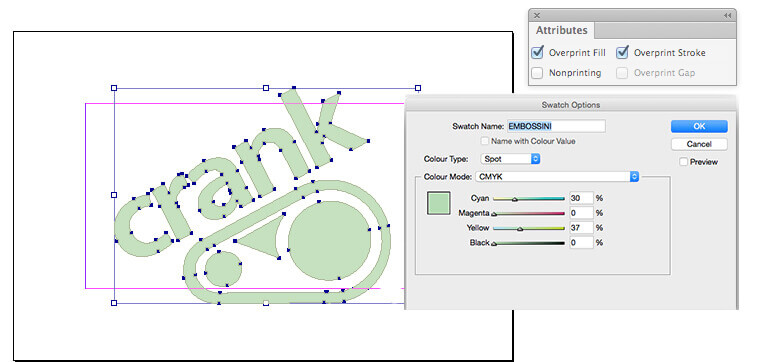 Emboss Application Computer How to supply Embossed files | Nettl Black
